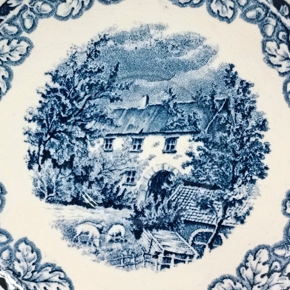 Set of three cups with saucers by Société Céramique. Dutch Farm - Picture 8 of 10